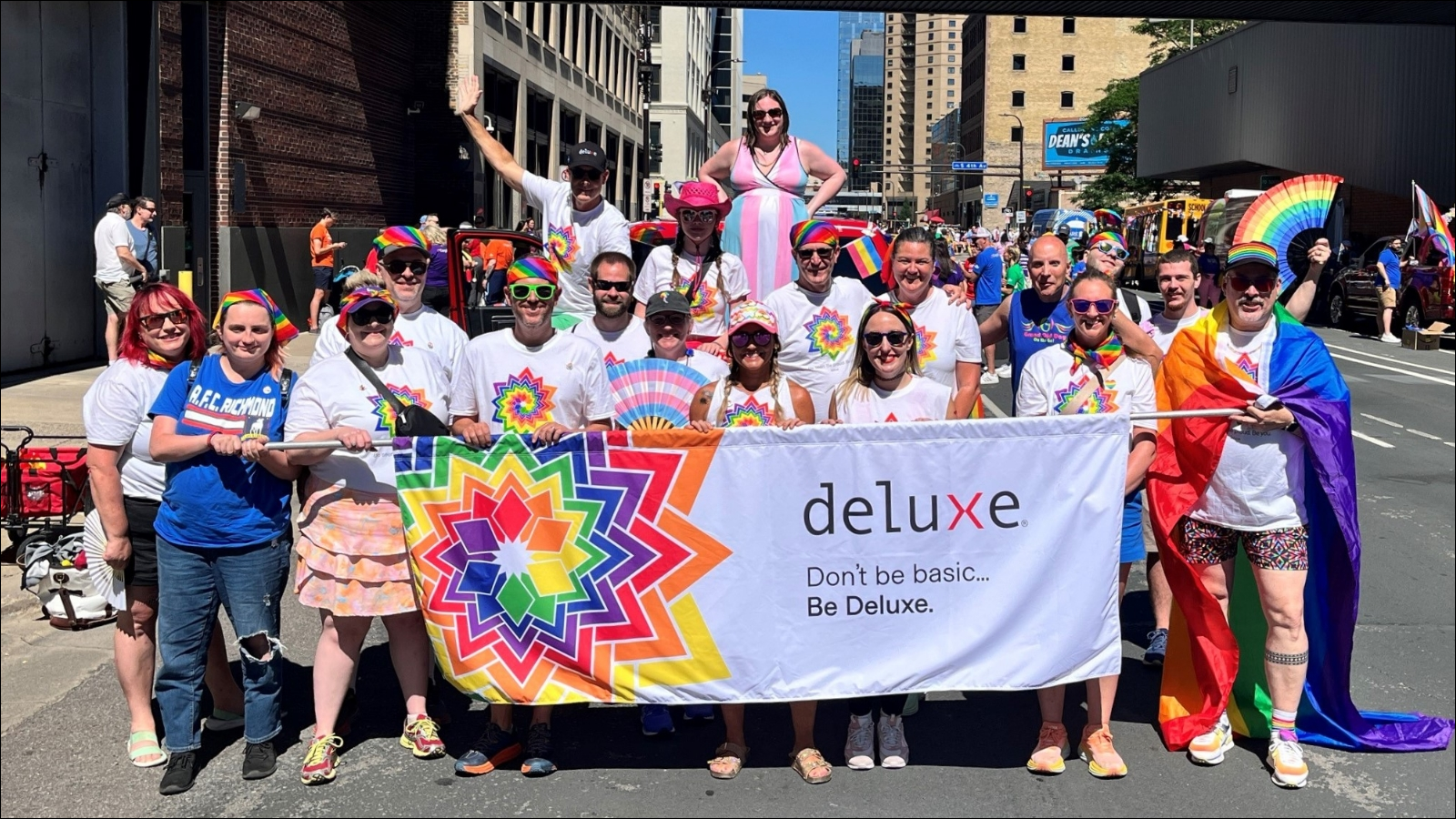 A group of Deluxes from the Pride+ ERG