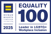Human Rights Campaign Foundation Leader in LGBTQ+ Workplace Inclusion.